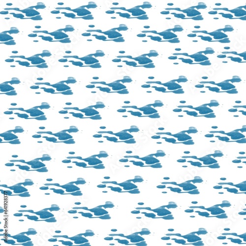 Blue and white pattern, background image.