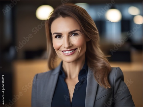 portrait of a smiling professional businesswoman