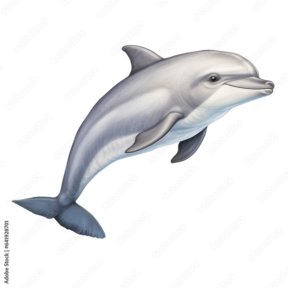 Obraz premium Dolphin Watercolor