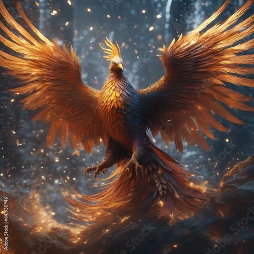 A digital phoenix rising from a sea of fragmented data1