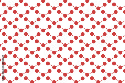 Digital png illustration of networks of three joined red points repeated on transparent background