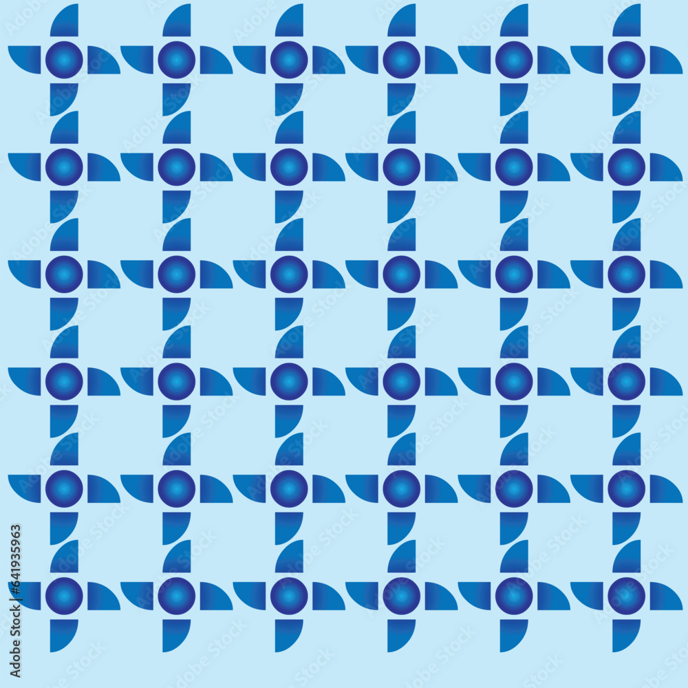 Cornflower simple geometric background vector Cornflower simple geometric background vector