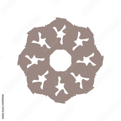 Vector pattern, decorative pattern, tile pattern, fabric pattern.