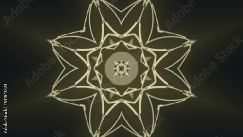 Space Tunnel 3D Illustration Concert Visual Background Animation Vj Loop trendy