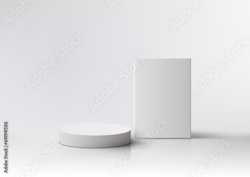 3D Realistic Empty White Po...