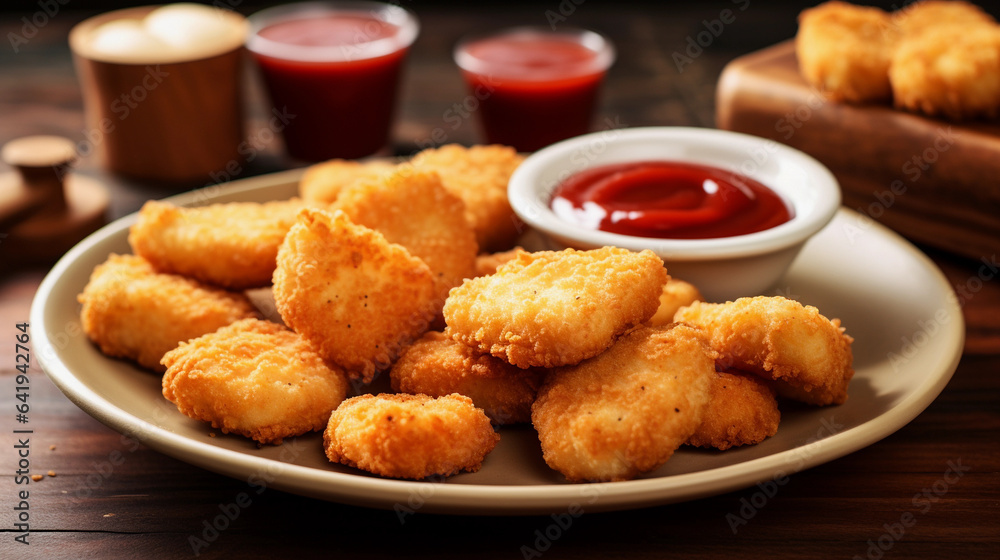 Crispy and Irresistible Bites Enhanced by a Savory Dip Crispy and Irresistible Bites Enhanced by a Savory Dip