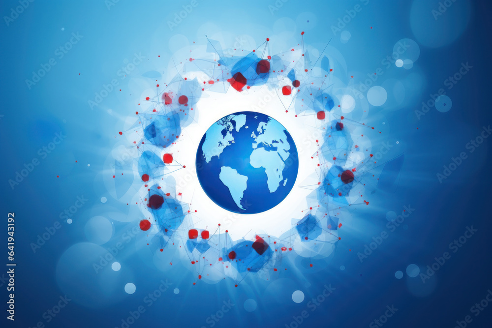 World Diabetes Day concept, background generate with ai. World Diabetes Day concept, background generate with ai.