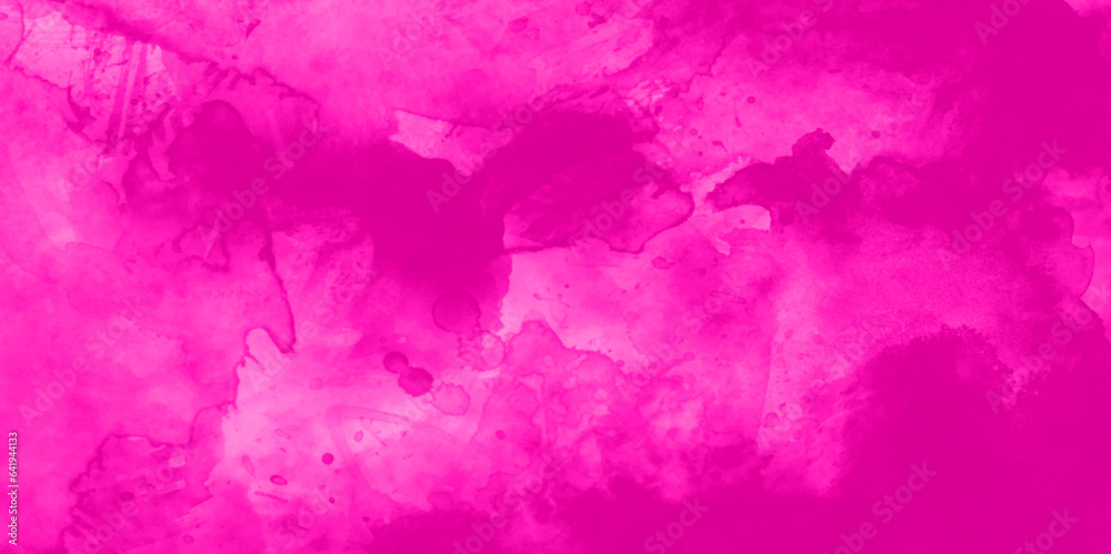 Fotografie Abstract pink watercolor texture design for background