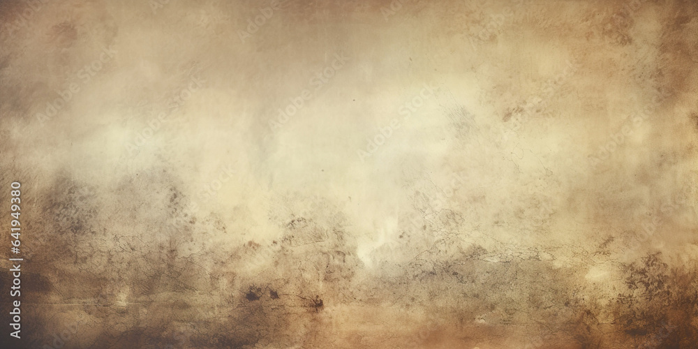 A vintage and grungy textured background, featuring an aged and weathered appearance in sepia tones, evoking nostalgia.