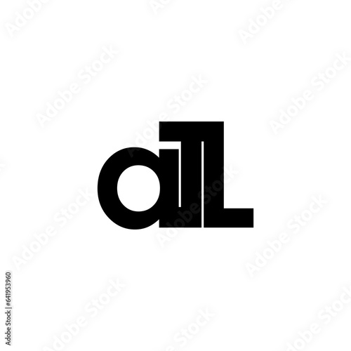 atl initial letter monogram logo design