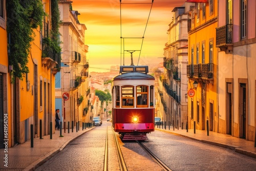 Lisbon Portugal travel destination. Tour tourism exploring.