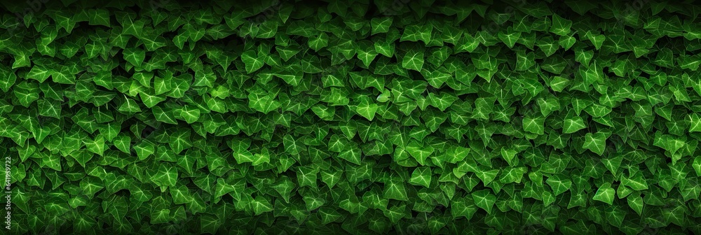Leaves background. Botanical elegance. Decorative ivy on garden. Summer embrace. Green foliage adorns wall Leaves background. Botanical elegance. Decorative ivy on garden. Summer embrace. Green foliage adorns wall