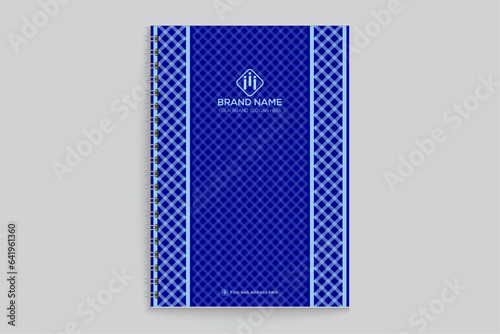 notebook cover design template