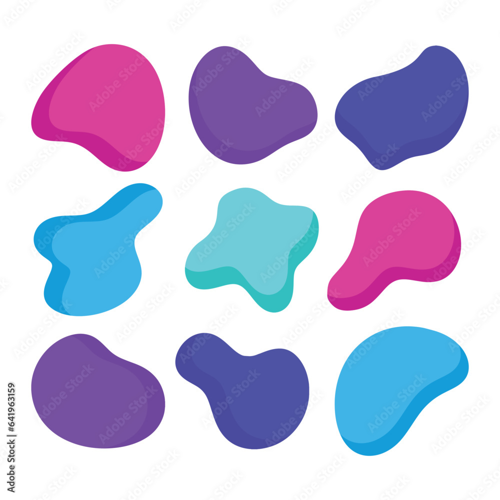 abstract fluid hand drawn organic shapes abstract fluid hand drawn organic shapes
