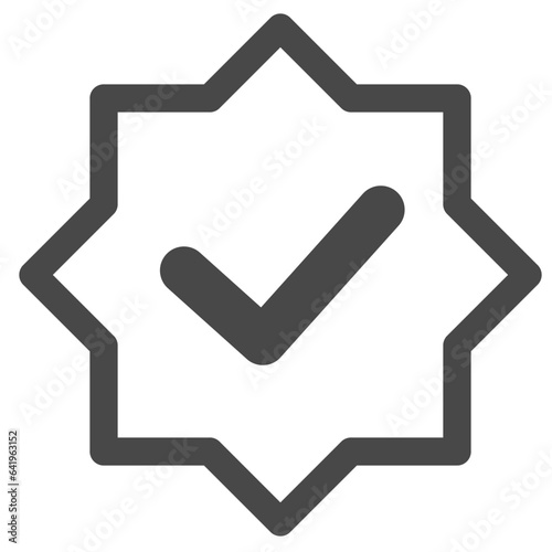 verified check mark icon