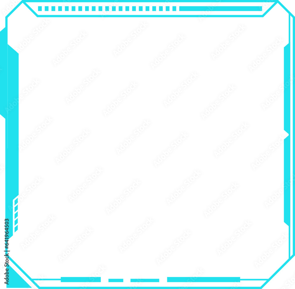 Futuristic Tech Frame Futuristic Tech Frame