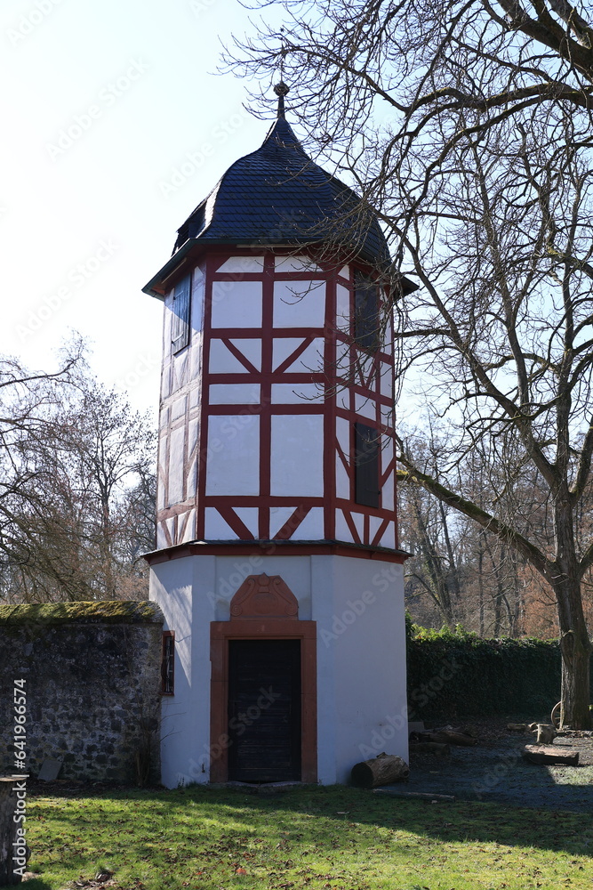 Historisches Bauwerk im Kloster Arnsburg in Hessen