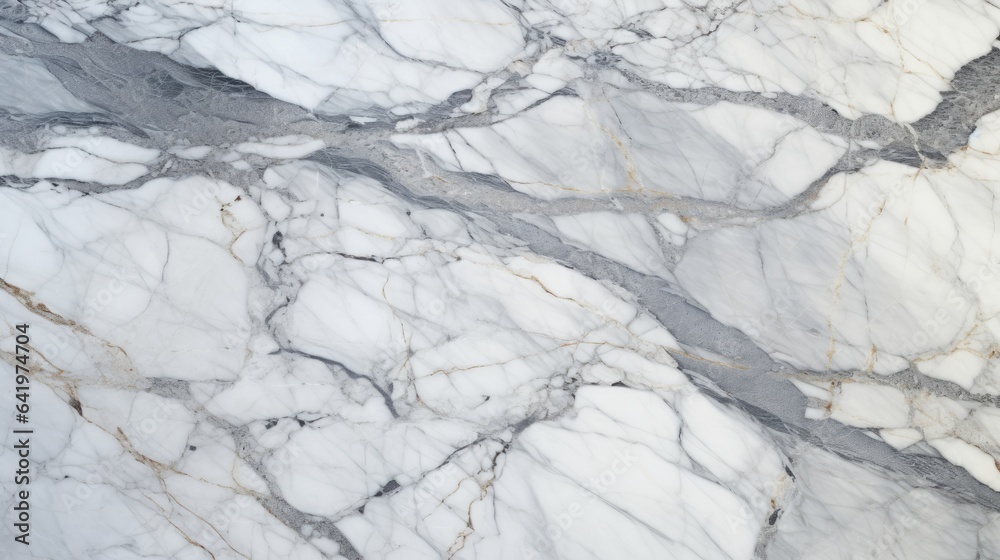 The texture of polished marble with elegant veins | generative AI