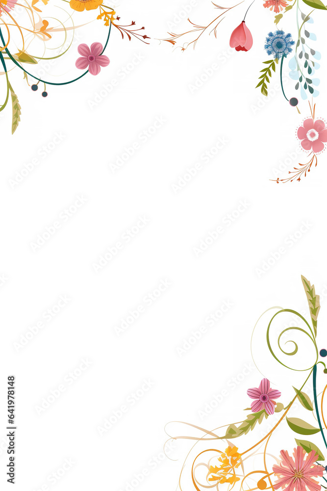 Obraz premium simple border clipart