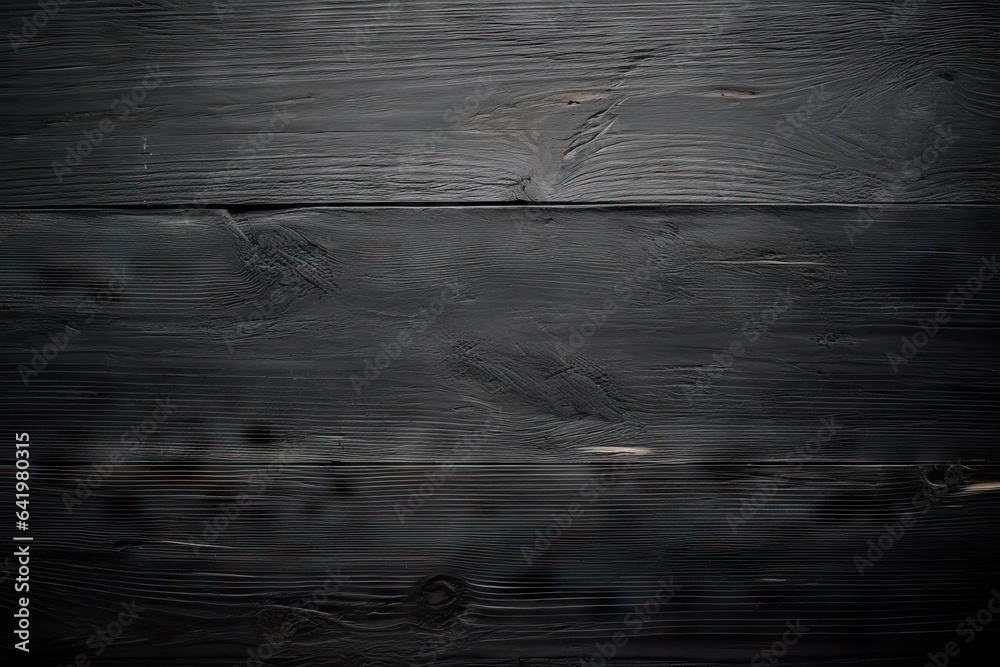 surface vintage view plank old floor wood structure background board Free abstract space wooden Wooden dark background structural grunge textured texture natural black retro Top black wall pattern - obrazy, fototapety, plakaty 