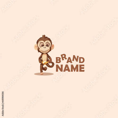 comic monkey logo