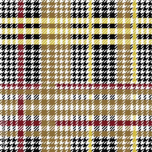 seamless pattern with plaid squares 