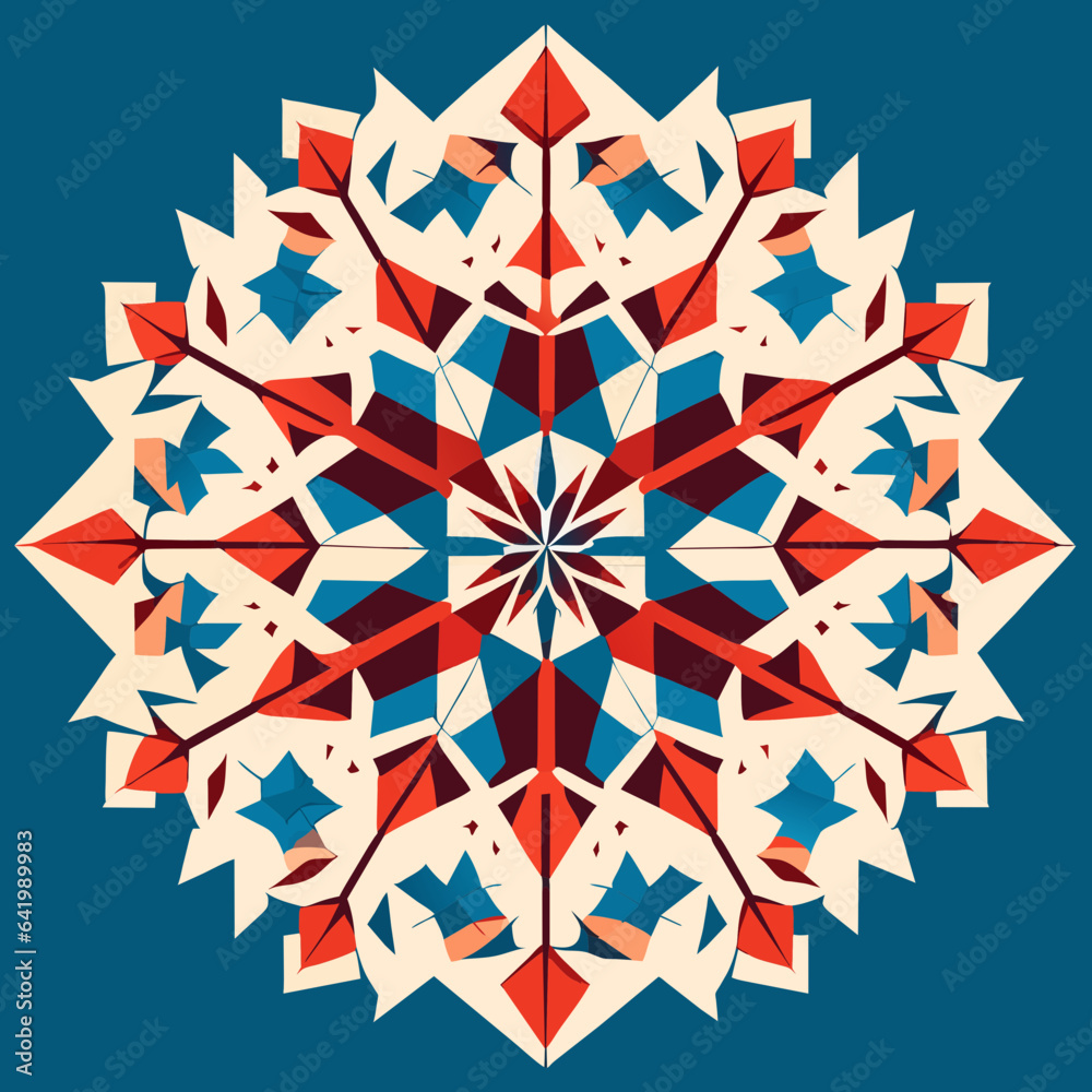 Naklejka premium snow, snowflake ,ice, icy, vector, cool