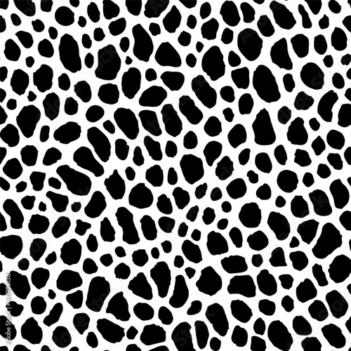 Gepard Spots Seamless Pattern. Zebra print, animal skin, tiger stripes