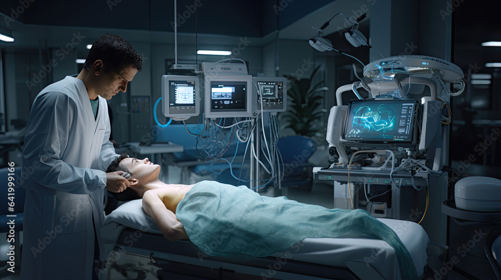 AI-powered medical simulations enhancing surgical training. AI-powered medical simulations enhancing surgical training.