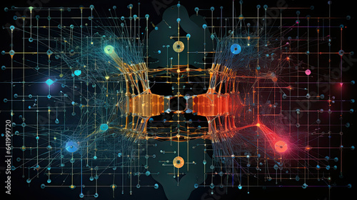 Quantum cryptography's principles illustrated securing data transmission through quantum states.