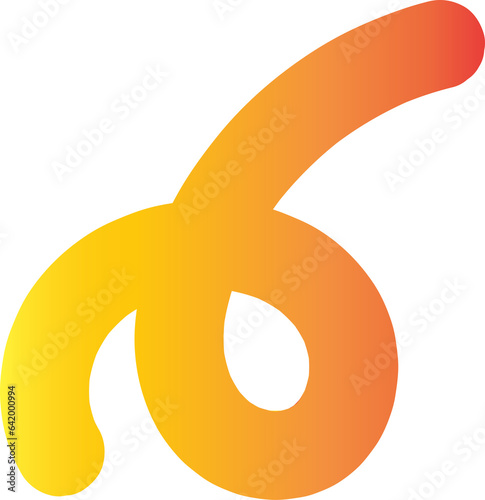 Illustration of dynamic line squiggle