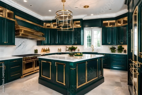 modern kitchen interior