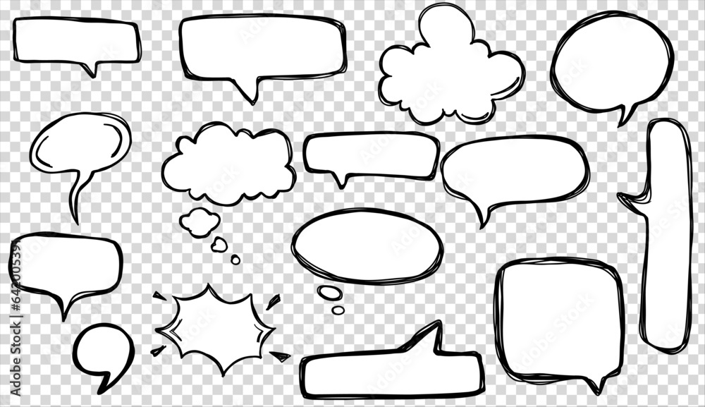 Obraz premium Illustration of spaces for text input.