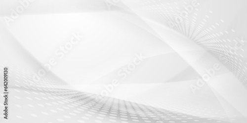 white abstract technology background modern design vector illustration © HNKz