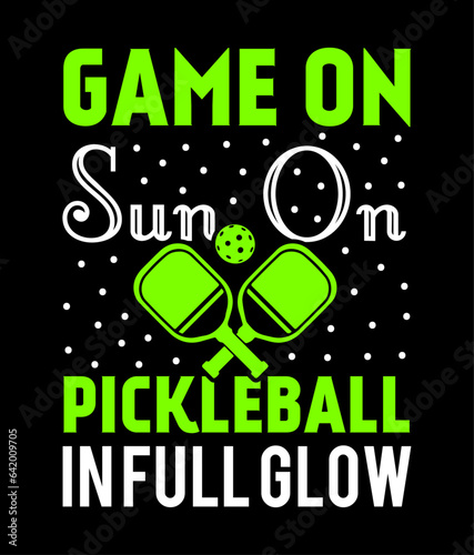 Pickleball t-shirt design, Fitness, pickleball vector, t shirt design, Funny Pickleball t shirt design, inspirational, typography t-shirt design.