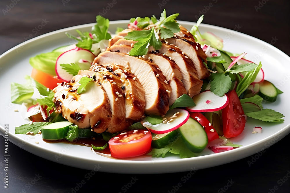 Eastern Fusion: Iconic Asian Chicken Salad - Culinary Brilliance in Every Bite Eastern Fusion: Iconic Asian Chicken Salad - Culinary Brilliance in Every Bite