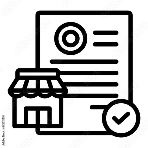 Franchise Agreement Outline Icon