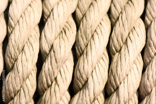 Beautiful ropes was founded on some ships in Poland