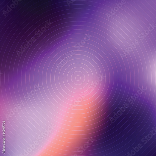 Purple gradient background. Blur pattern. Modern banner template design with space for your text. Vector illustration