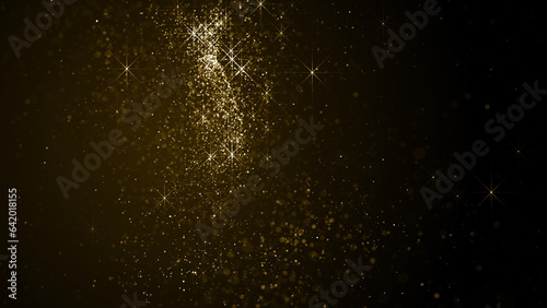 Particles abstract gold event awards trailer titles cinematic concert openers luxury celebration background