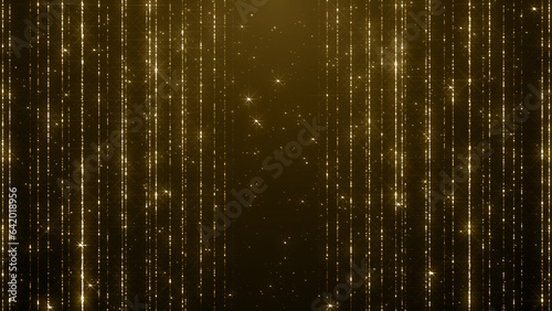 Particles abstract gold event awards trailer titles cinematic concert openers luxury celebration background