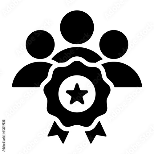 Recognition Glyph Icon