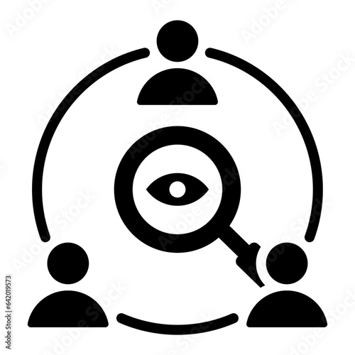 Transparency Glyph Icon