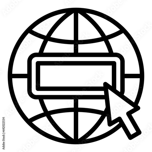 Website Outline Icon