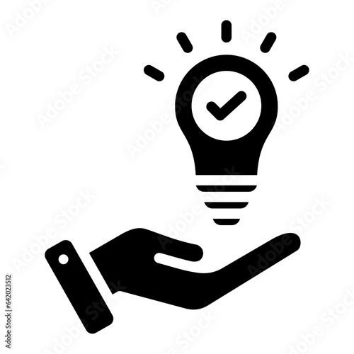 Solution Glyph Icon