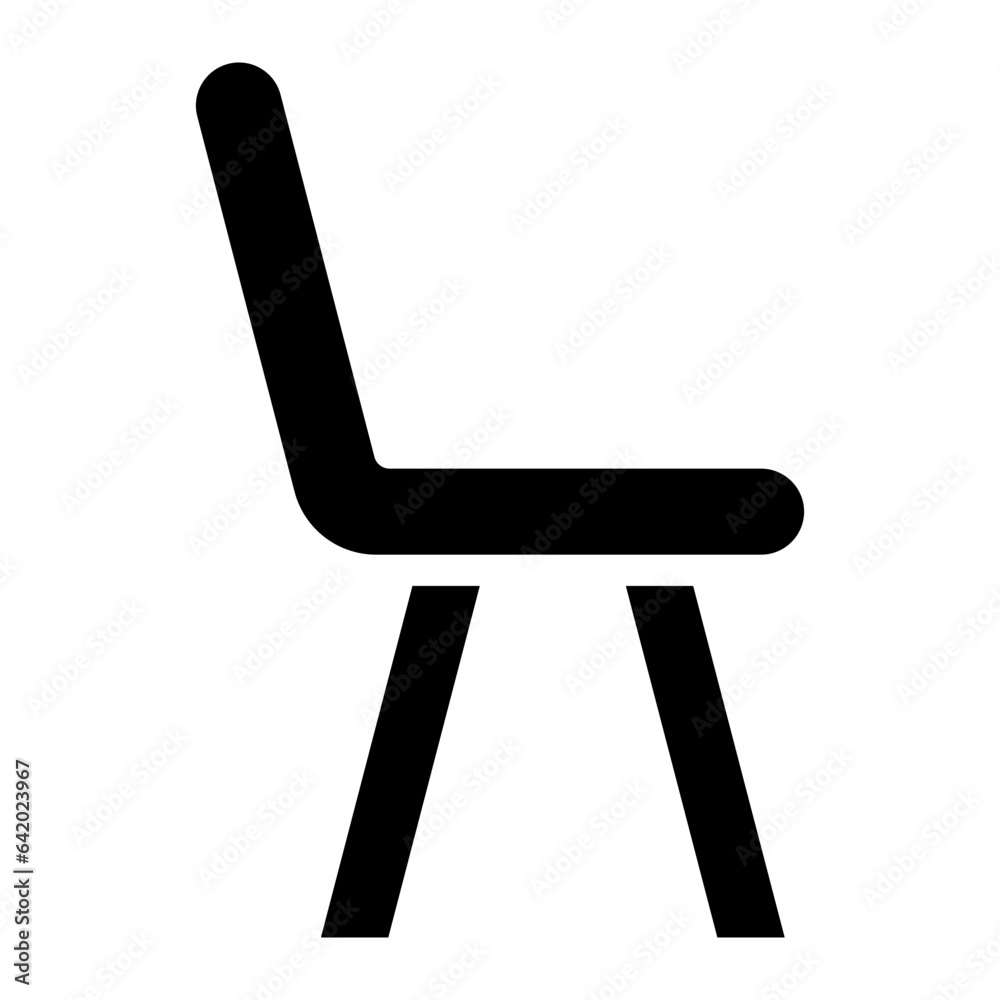 chair glyph chair glyph