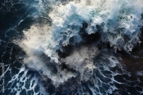 Wild Wind Wave  Majestic Power of Nature at Sea.