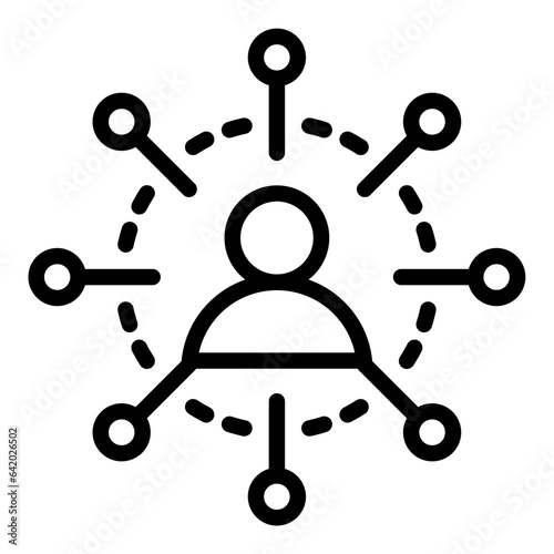 Physical Place Outline Icon