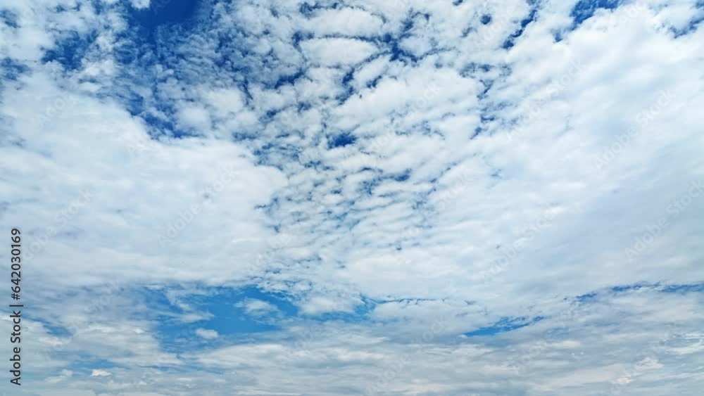 Time-lapse photography of wonderfully changing clouds in the sky Time-lapse photography of wonderfully changing clouds in the sky