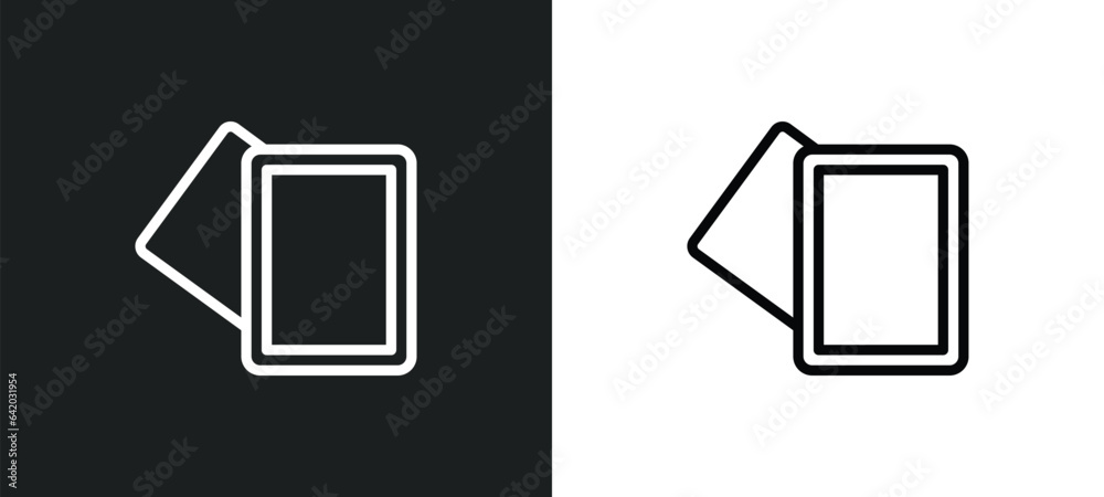cards icon isolated in white and black colors. cards outline vector icon from football collection for web, mobile apps and ui. cards icon isolated in white and black colors. cards outline vector icon from football collection for web, mobile apps and ui.